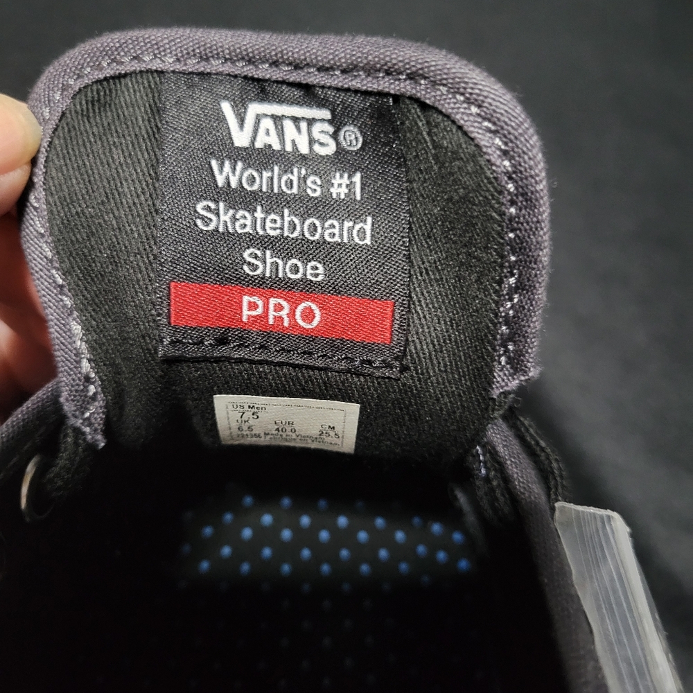 Vans Chima Ferguson Pro Checkerboard Ultra Cush Lite Sneakers 7.5 Gray - Picture 11 of 15